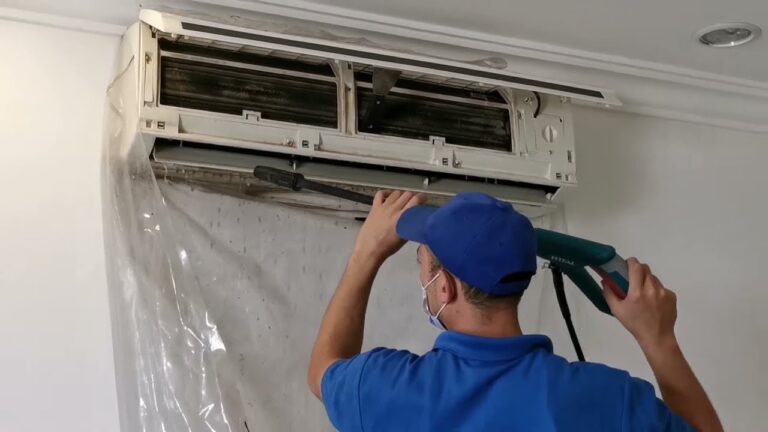 تنظيف مكيف السبلت في المنزل